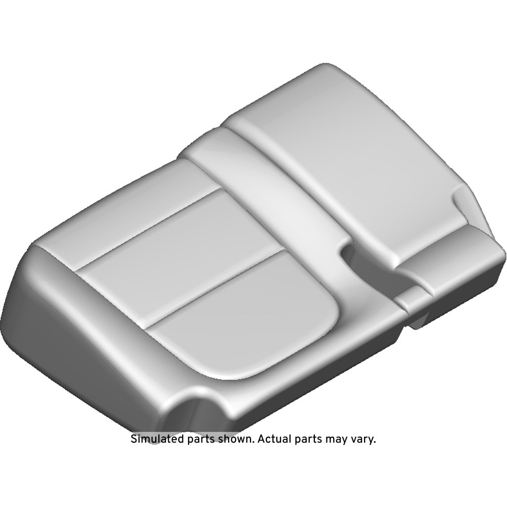 GM Genuine Parts Ash Gray Rear Driver Side Seat Cushion Cover