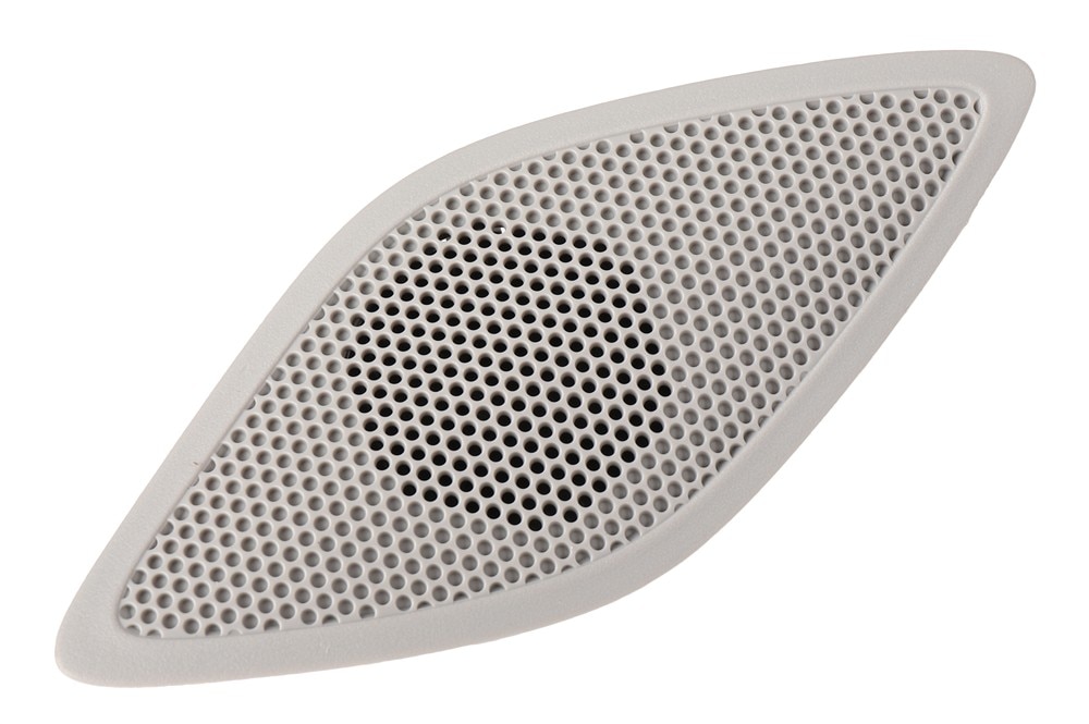 GM Genuine Parts Very Light Ash Gray Passenger Side Windshield Side Garnish Molding Speaker Grille