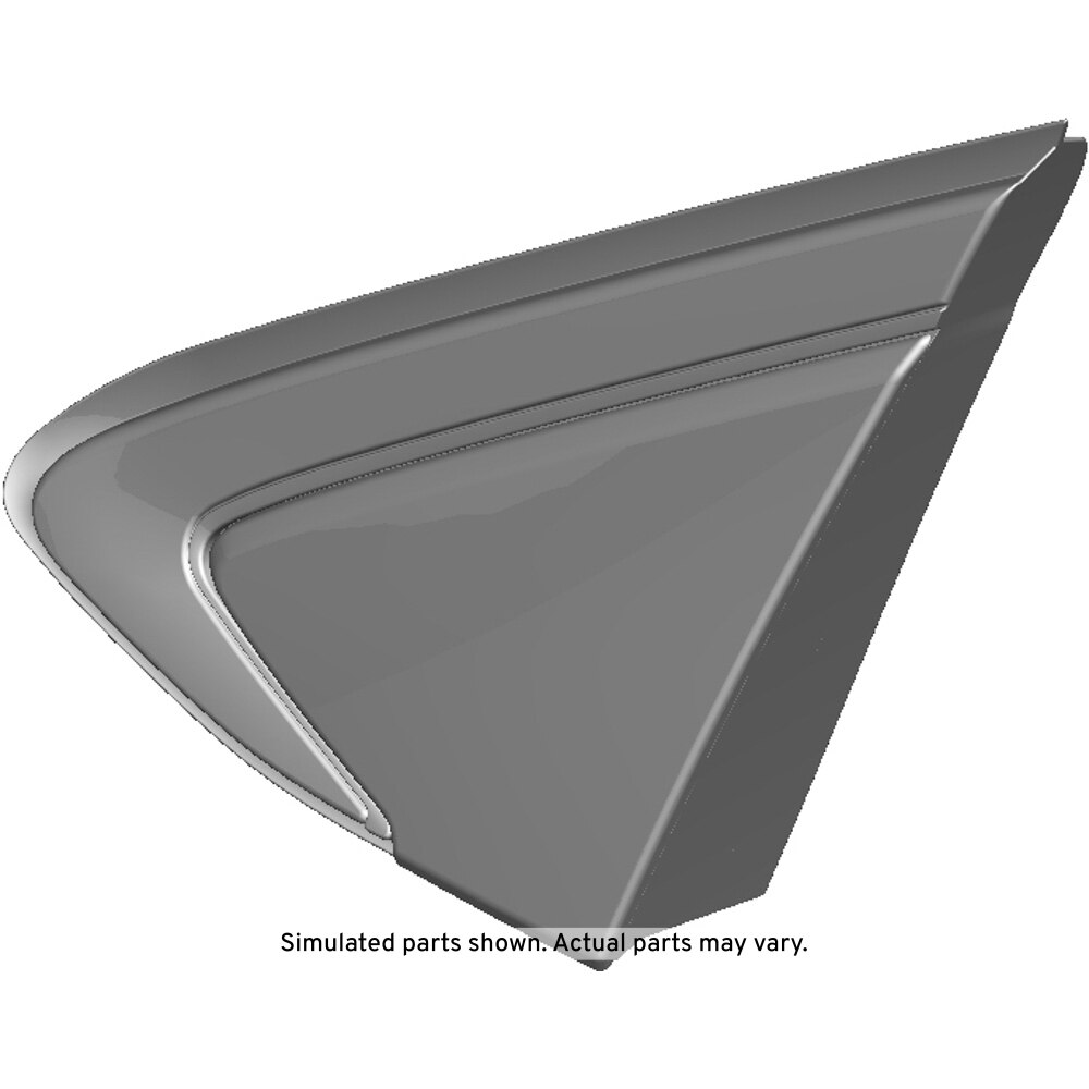 GM Genuine Parts Front Driver Side Fender Upper Rear Molding