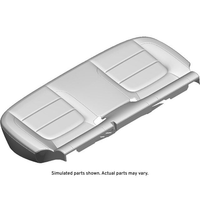 GM Genuine Parts Jet Black Rear Seat Cushion Cover