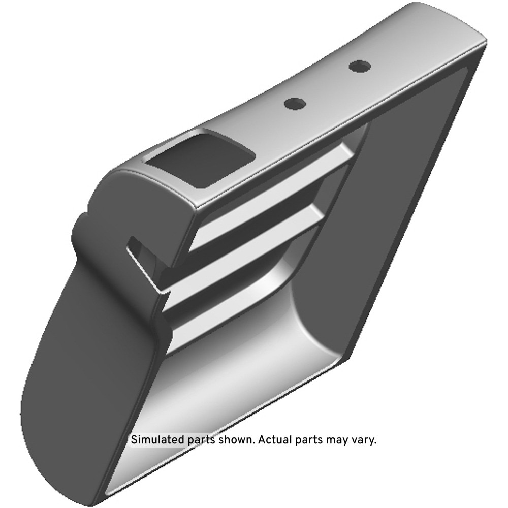 GM Genuine Parts Jet Black Rear Driver Side Seat Back Cover