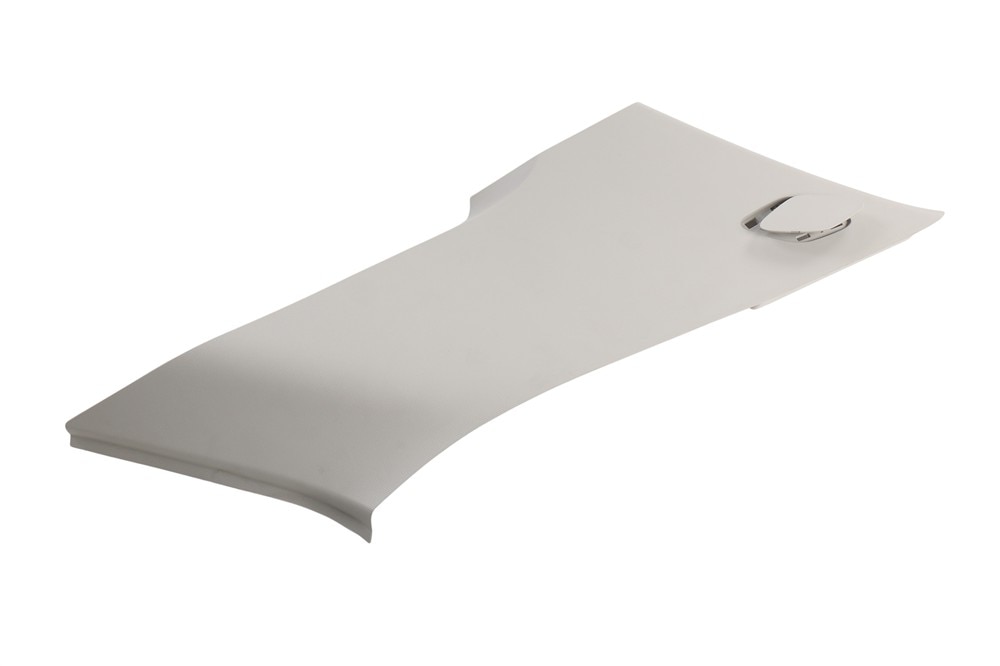 GM Genuine Parts Gray Passenger Side Body Lock Pillar Upper Trim Panel