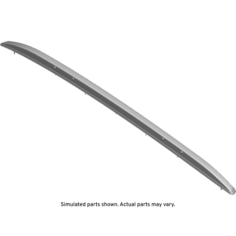 GM Genuine Parts Passenger Side Luggage Carrier Rail
