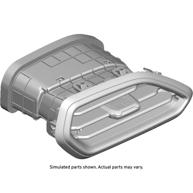 GM Genuine Parts Driver Side Instrument Panel Outer Air Outlet