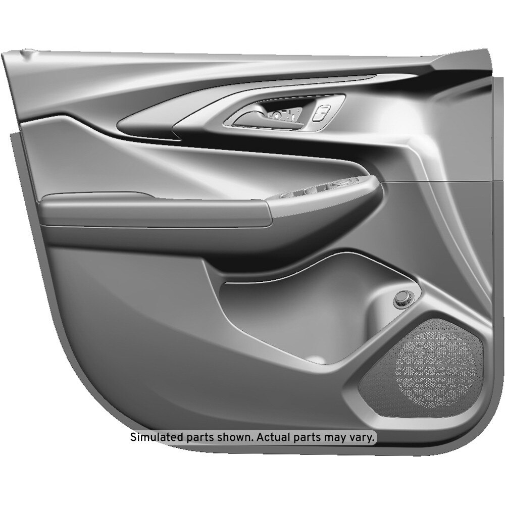 GM Genuine Parts Jet Black Front Driver Side Door Trim