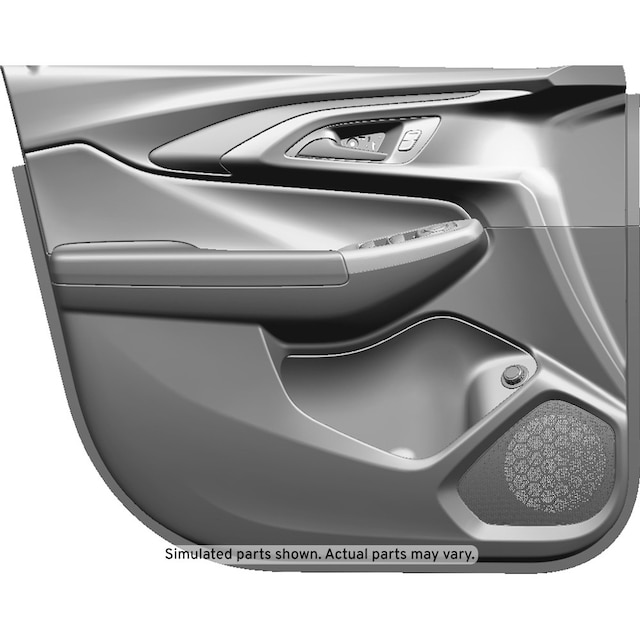 GM Genuine Parts Jet Black Front Driver Side Door Trim