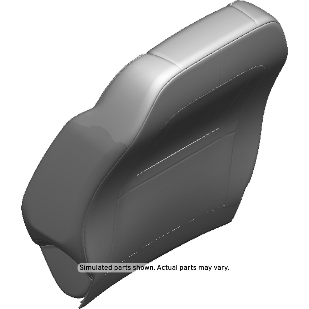 GM Genuine Parts Jet Black Driver Seat Back Cover