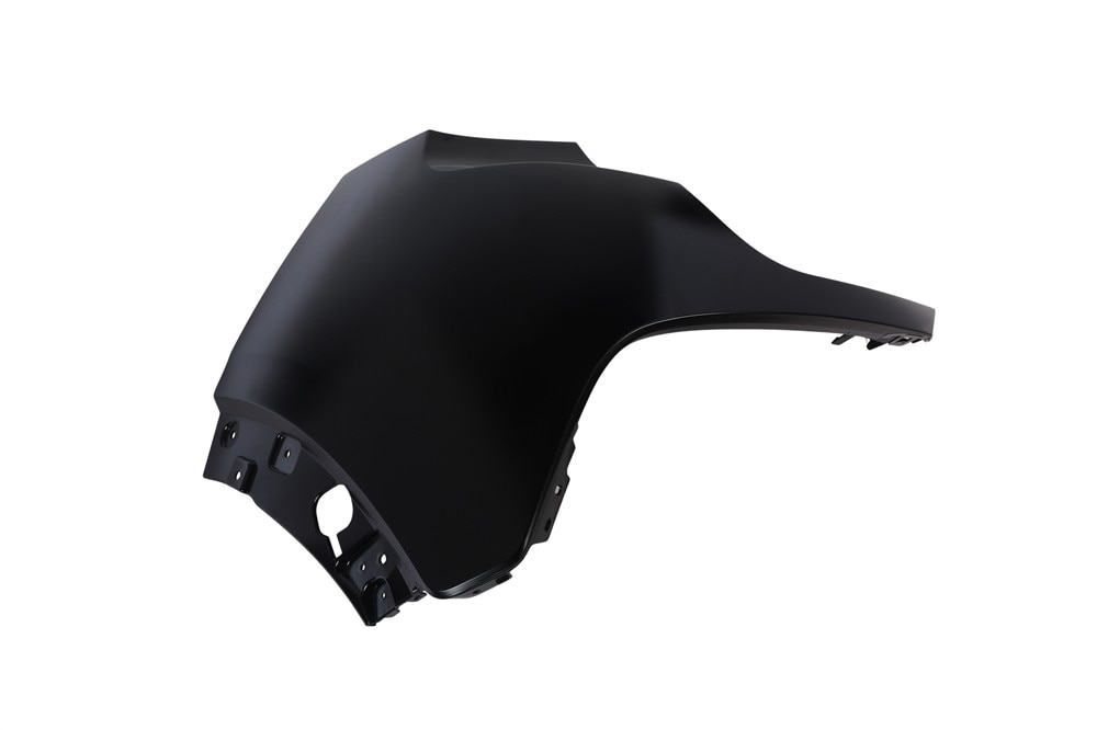 GM Genuine Parts Primed Driver Side Rear Bumper Upper Fascia