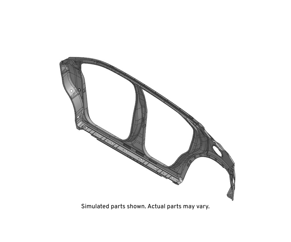 GM Genuine Parts Body Passenger Side Outer Panel