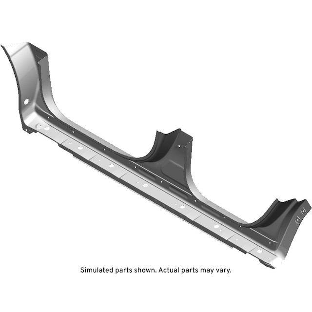 GM Genuine Parts Passenger Side Body Side Outer Lower Panel