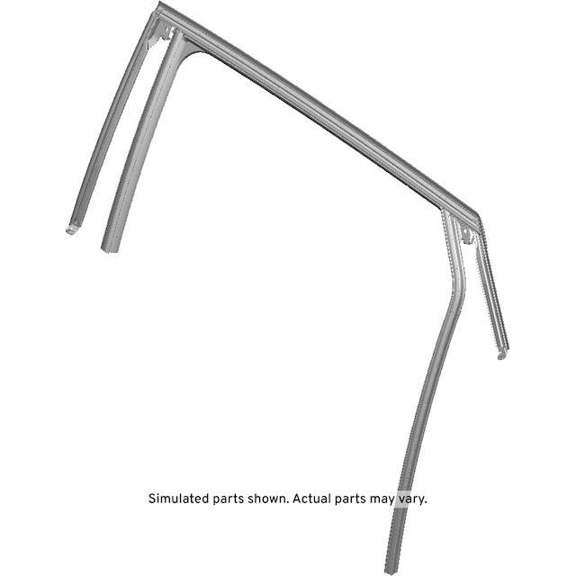 GM Genuine Parts Rear Driver Side Door Window Weatherstrip