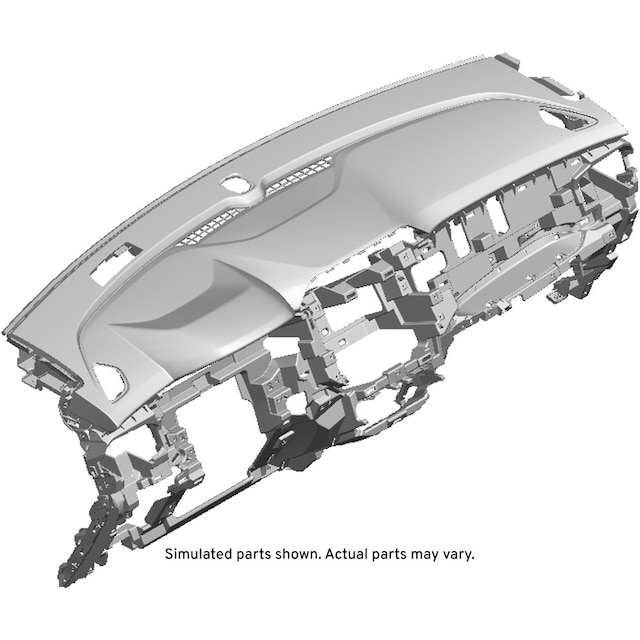 GM Genuine Parts Jet Black Instrument Panel