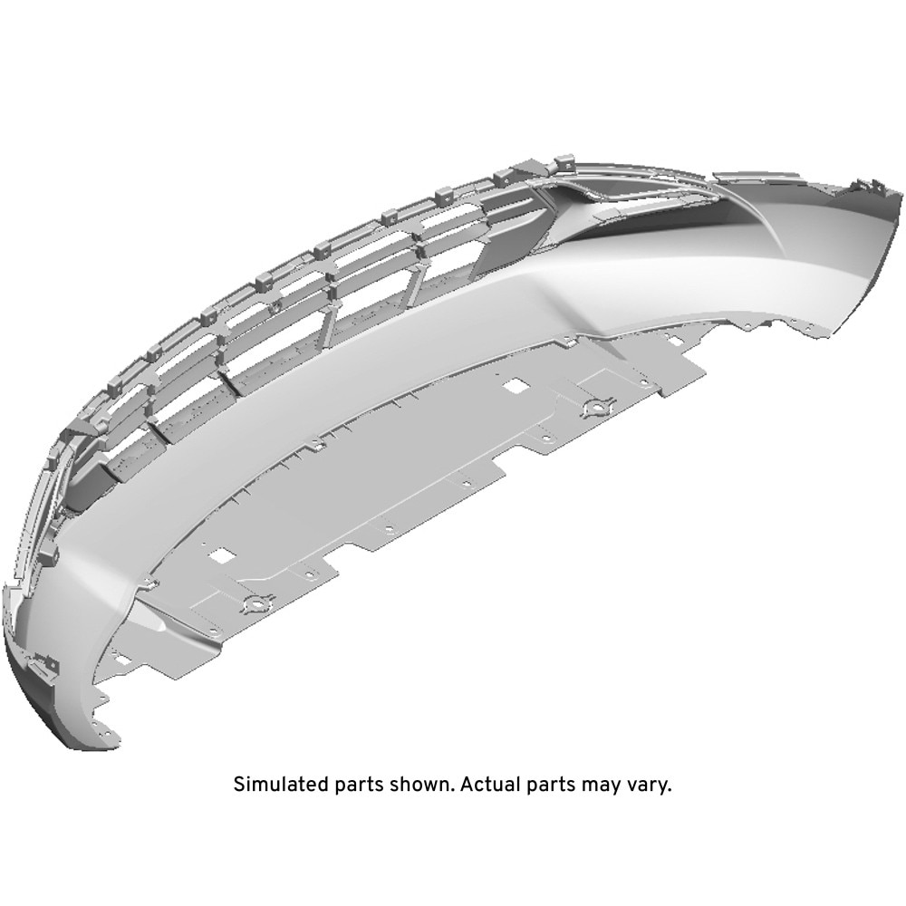 GM Genuine Parts Front Bumper Lower Fascia