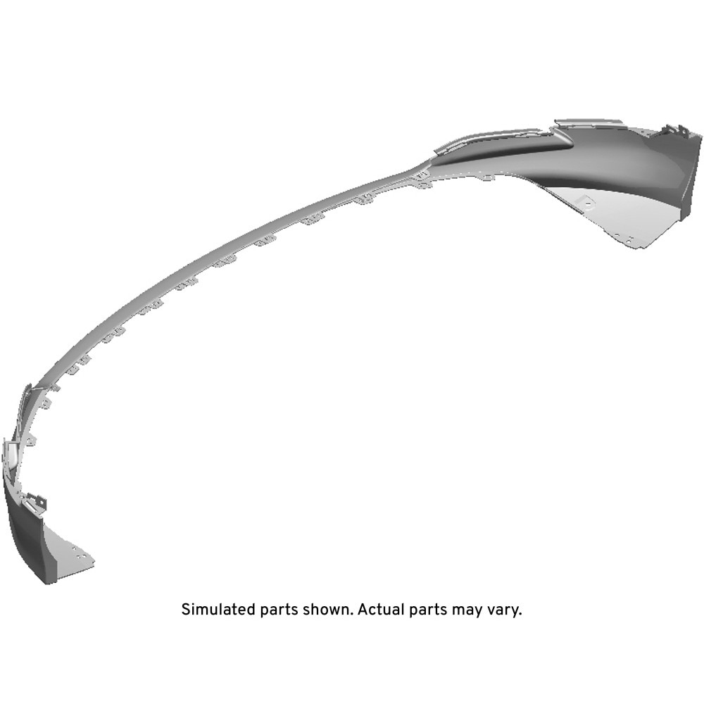 GM Genuine Parts Primed Front Bumper Lower Fascia