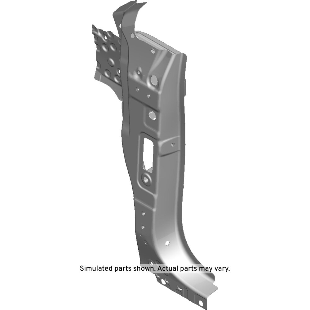 GM Genuine Parts Driver Side Body Hinge Pillar Outer Panel Reinforcement