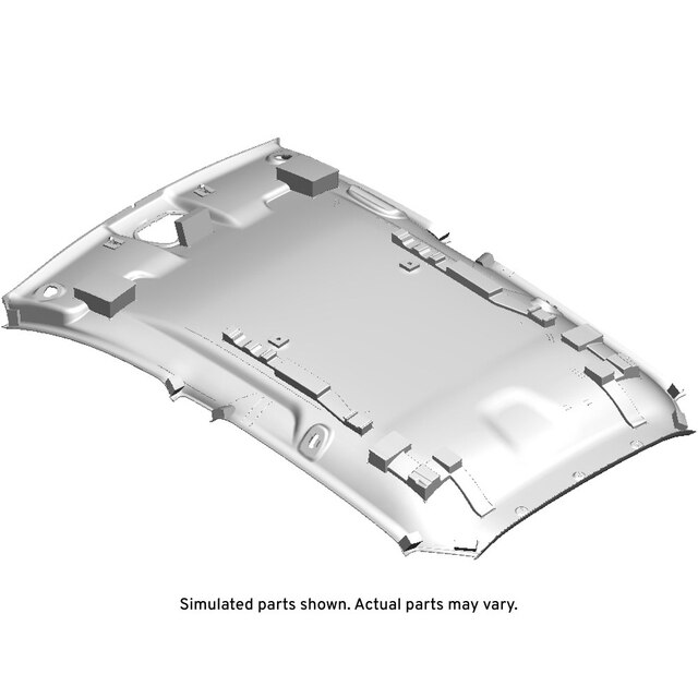 GM Genuine Parts Gray Headlining Trim Panel