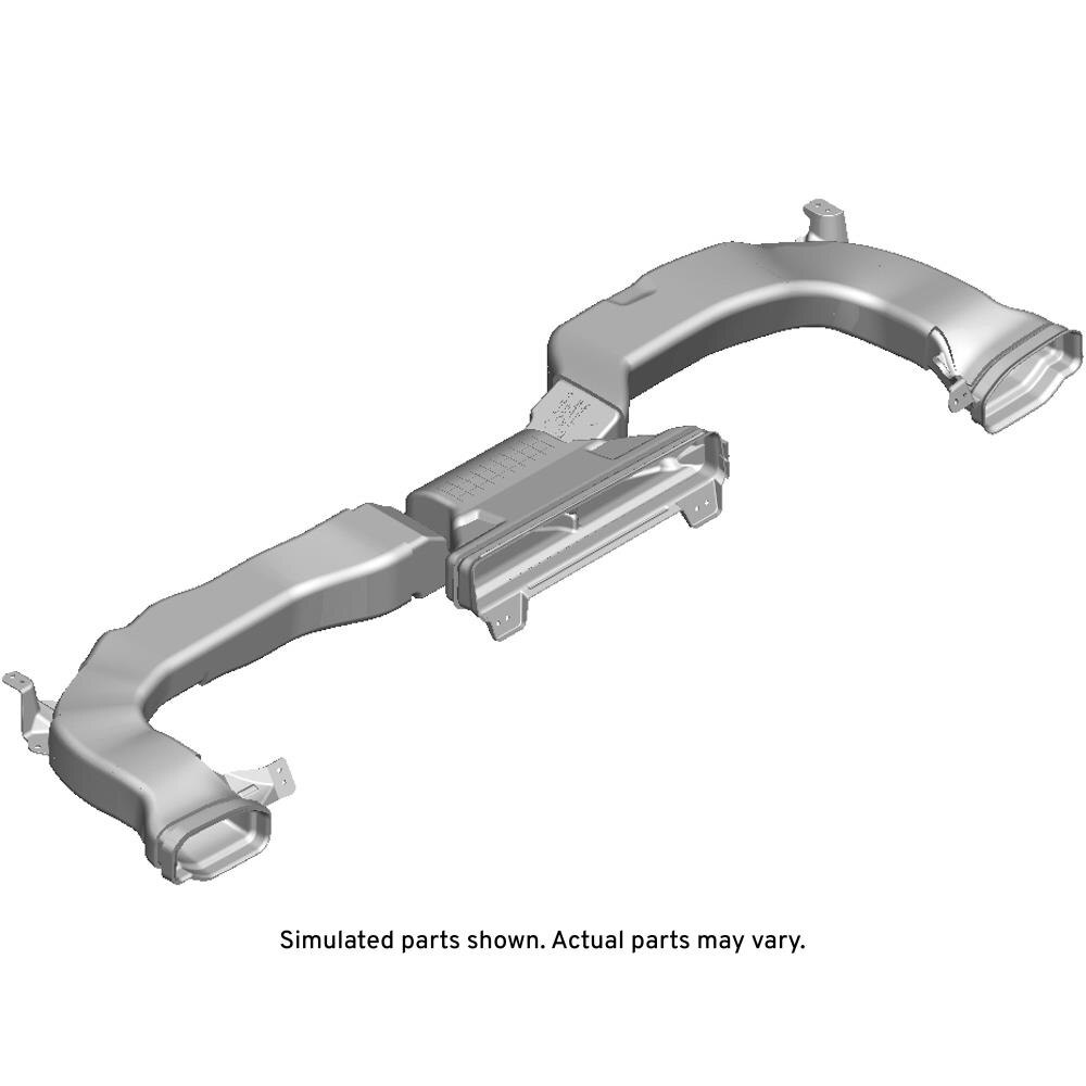 GM Genuine Parts Instrument Panel Outer Air Outlet Duct