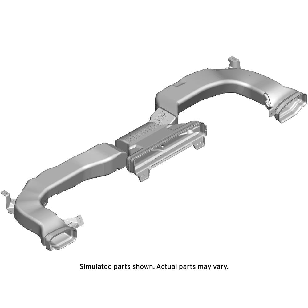 GM Genuine Parts Instrument Panel Outer Air Outlet Duct