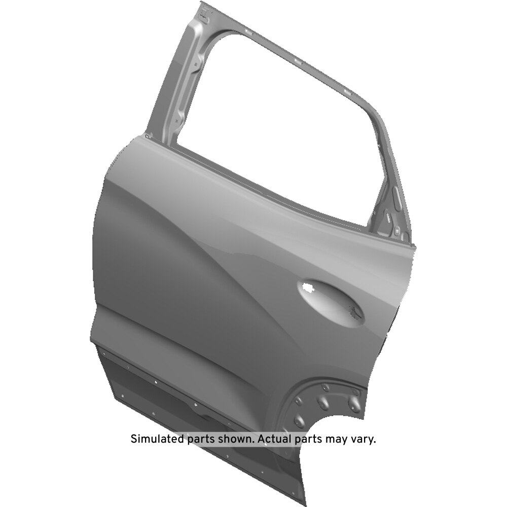 GM Genuine Parts Rear Driver Side Door