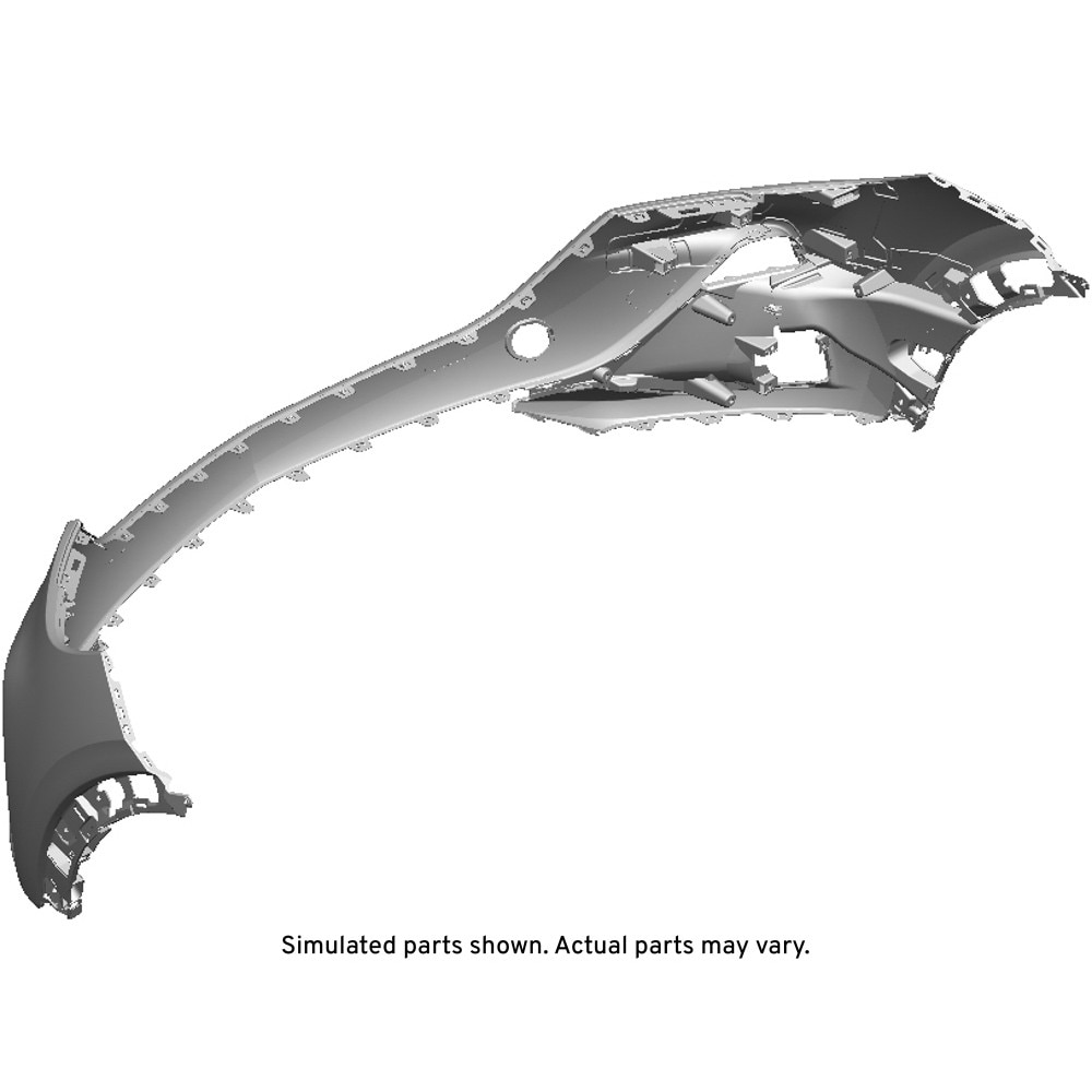 GM Genuine Parts Primed Front Bumper Upper Fascia