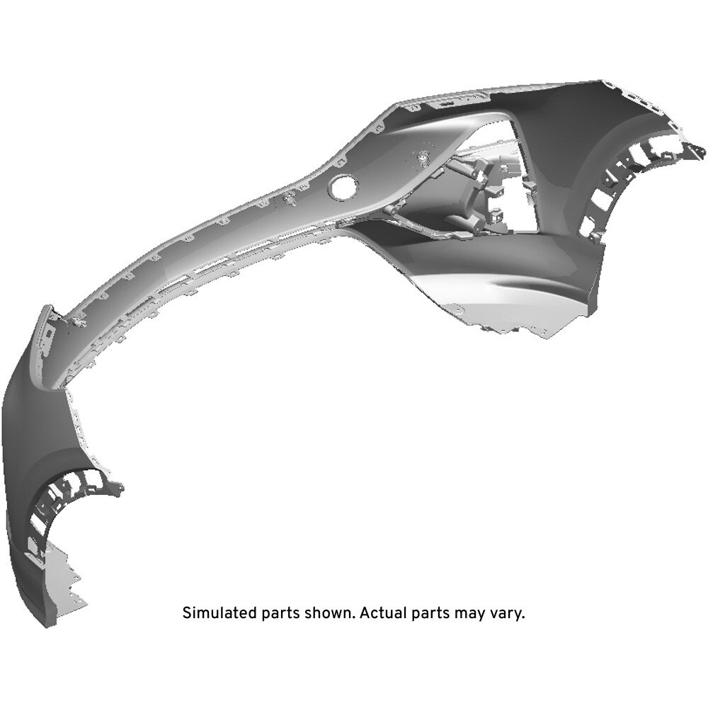 GM Genuine Parts Primed Front Bumper Upper Fascia