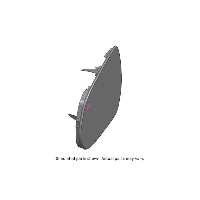 GM Genuine Parts Driver Side Door Mirror Glass and Backing Plate