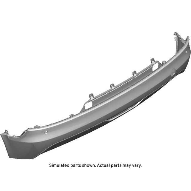 GM Genuine Parts Rear Bumper Lower Fascia