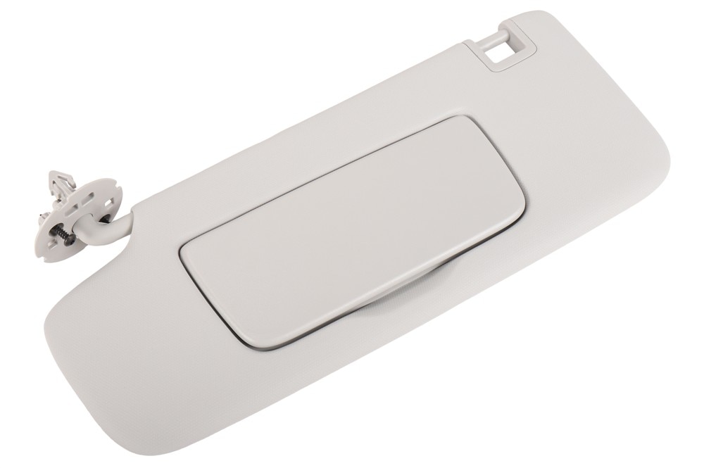 GM Genuine Parts Very Light Ash Gray Driver Side Sunshade