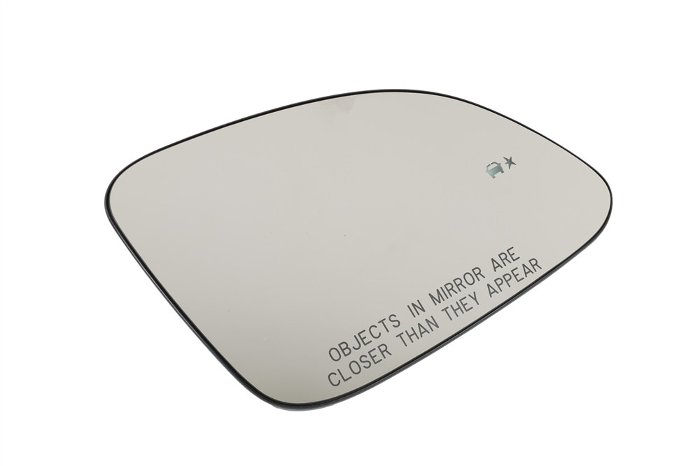 GM Genuine Parts Passenger Side Door Mirror with Convex Reflective Glass and Backing Plate