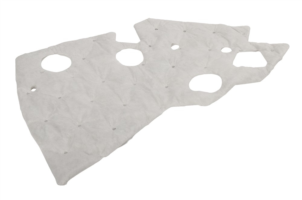 GM Genuine Parts Rear Passenger Side Wheelhouse Panel Rear Insulator