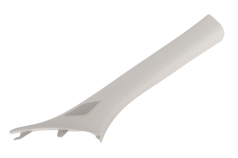 GM Genuine Parts Light Opel Gray Passenger Side Windshield Garnish Molding