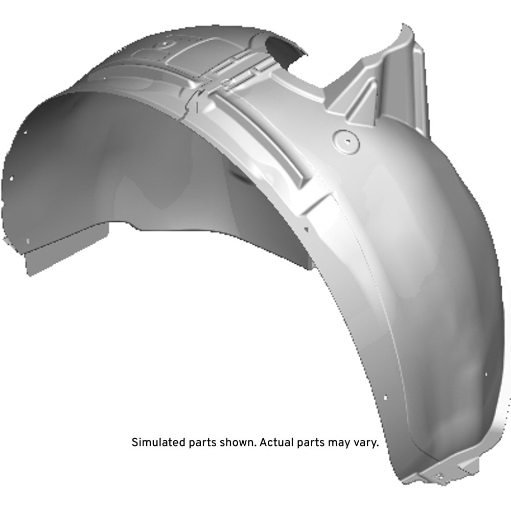 GM Genuine Parts Front Driver Side Wheelhouse Liner