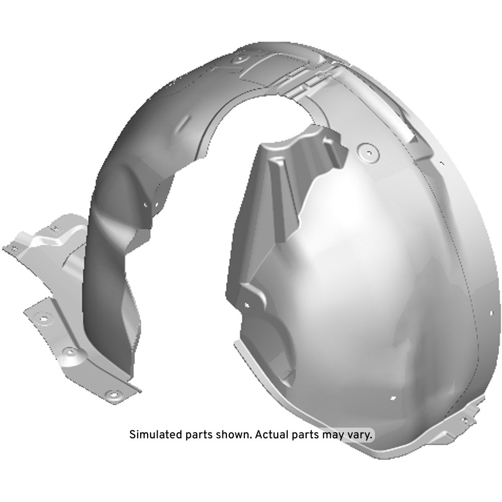 GM Genuine Parts Front Passenger Side Wheelhouse Liner