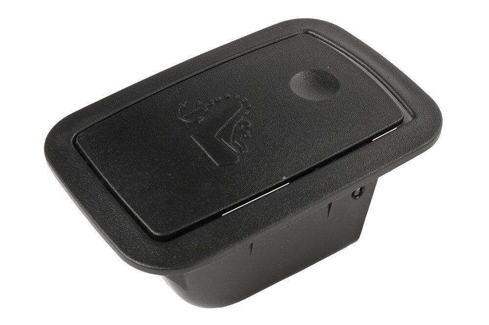 GM Genuine Parts Black Child Seat Top Strap Bracket Access Hole Cover