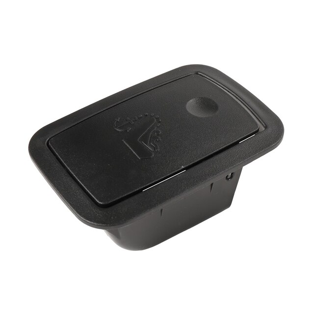 GM Genuine Parts Black Child Seat Top Strap Bracket Access Hole Cover
