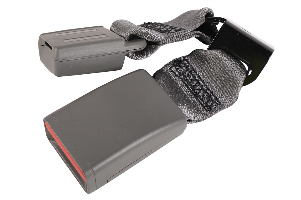GM Genuine Parts Dark Ash Gray Rear Passenger Side Seat Belt Buckle Kit