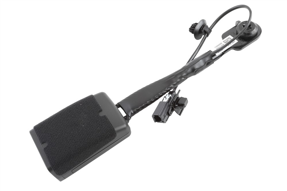 GM Genuine Parts Jet Black Front Passenger Side Seat Belt Buckle Kit