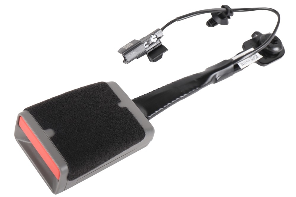 GM Genuine Parts Dark Ash Gray Front Passenger Side Seat Belt Buckle Kit