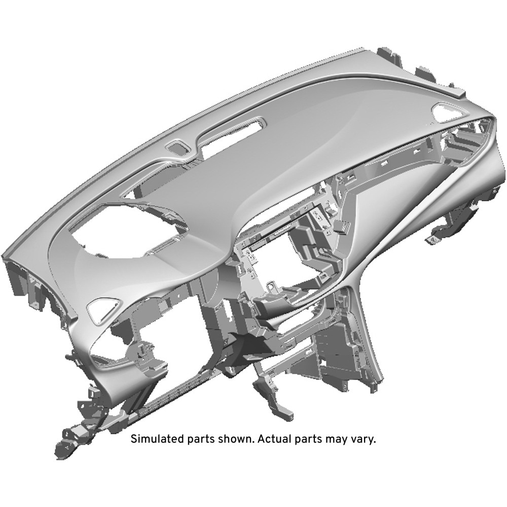 GM Genuine Parts Whisper Beige Instrument Panel