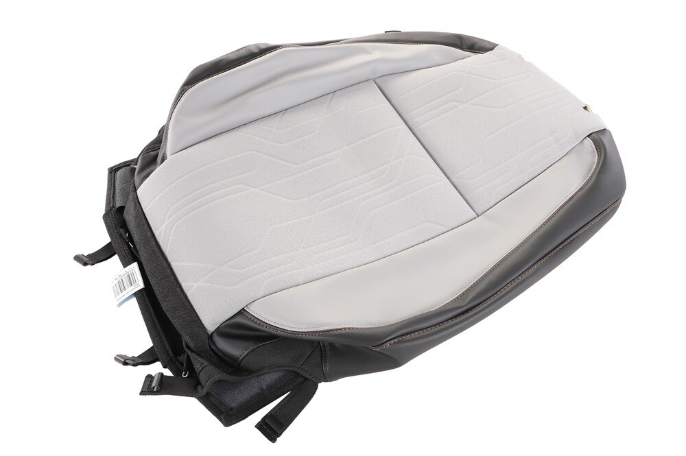 GM Genuine Parts Ash Gray Front Passenger Side Seat Back Cover