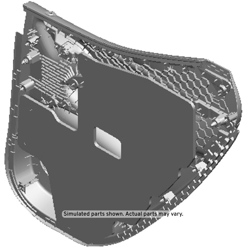 GM Genuine Parts Black Rear Driver Side Door Trim