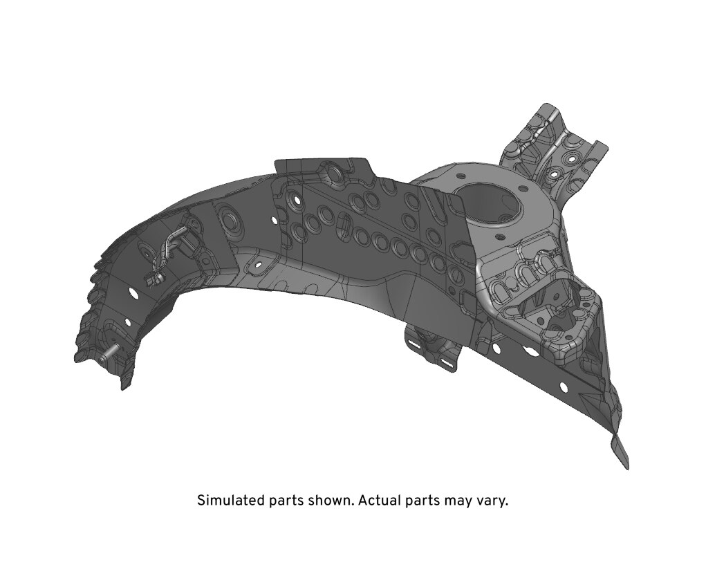 GM Genuine Parts Front Driver Side Wheelhouse Panel