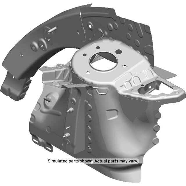GM Genuine Parts Front Passenger Side Wheelhouse Panel