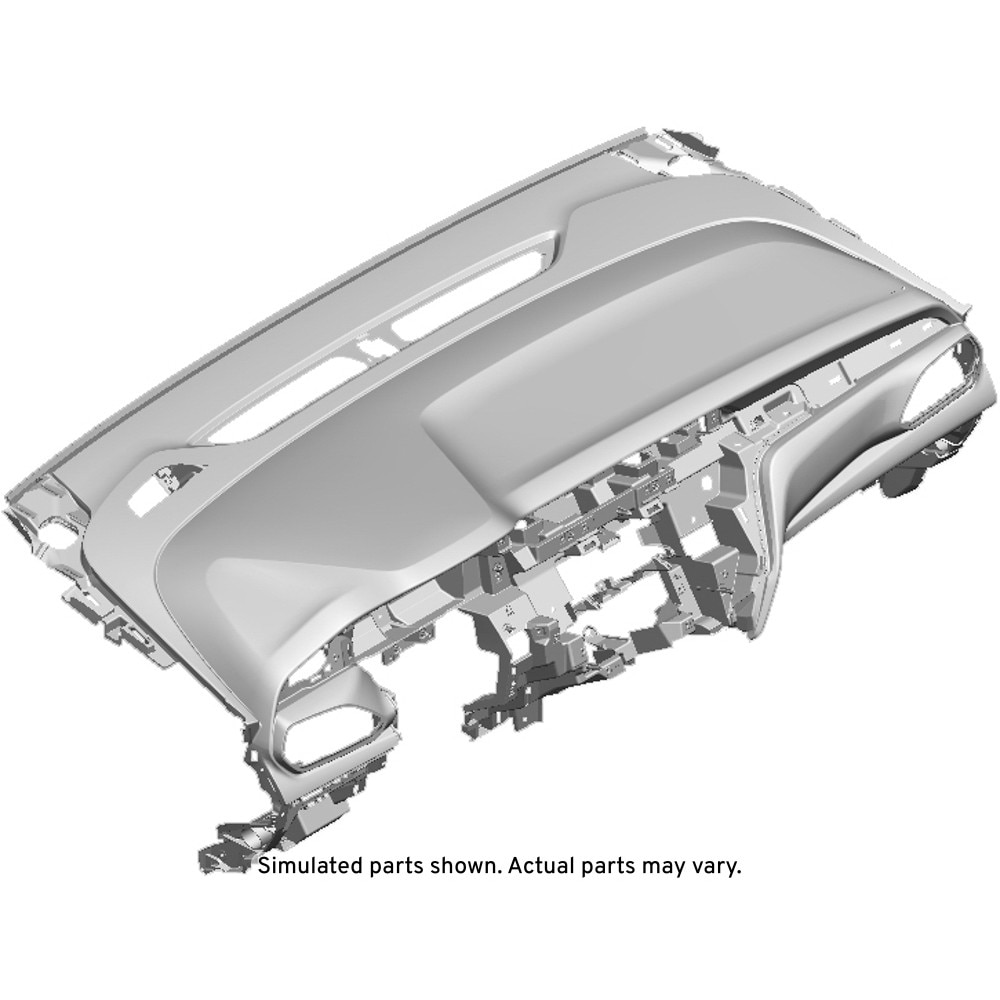 GM Genuine Parts Black Instrument Panel
