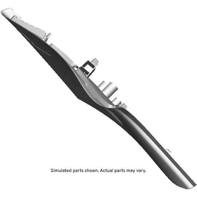 GM Genuine Parts Dark Gray Passenger Side Body Lock Pillar Upper Trim Panel