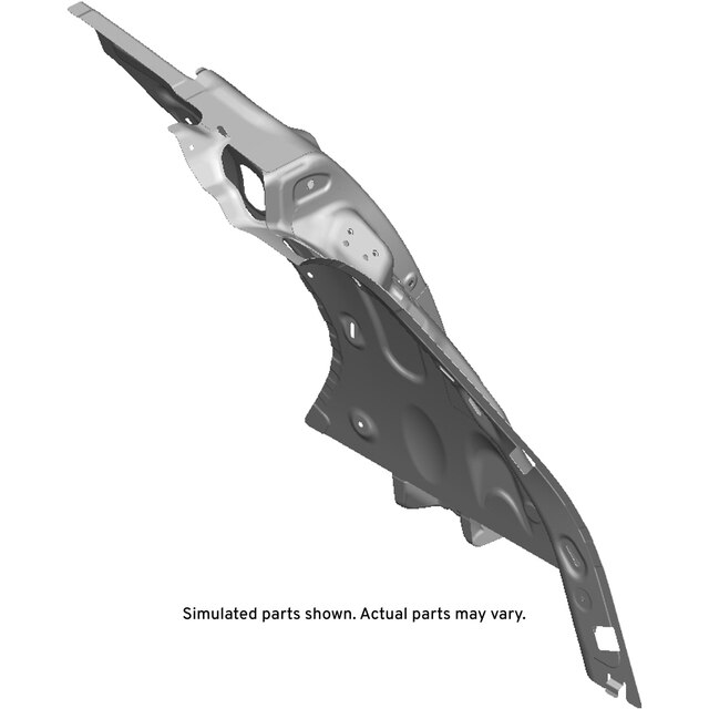 GM Genuine Parts Passenger Side Quarter Inner Panel