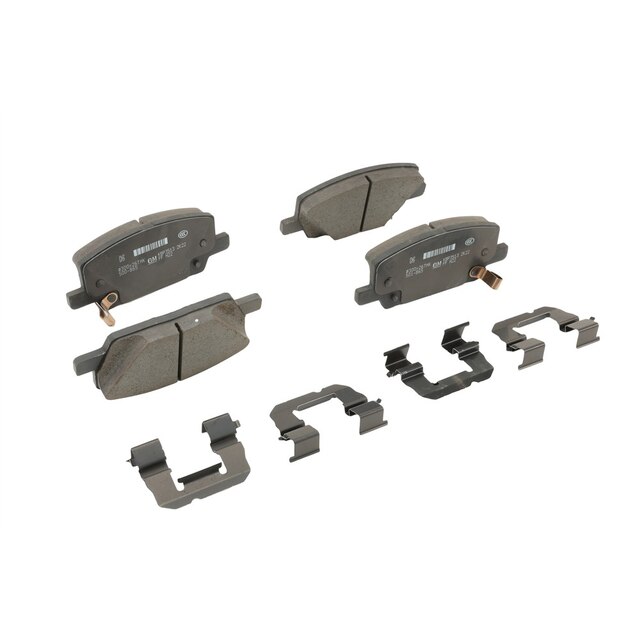 ACDelco Professional Durastop 17D941C - Set Pastiglie Freno A Disco Anteriori In Ceramica