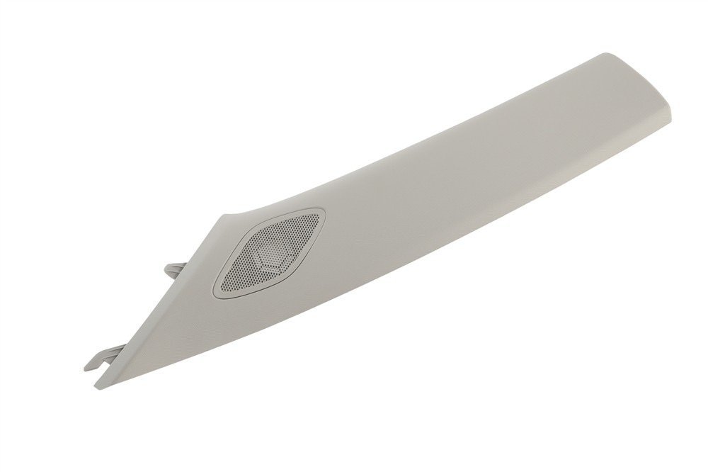 GM Genuine Parts Very Light Ash Gray Driver Side Windshield Garnish Molding