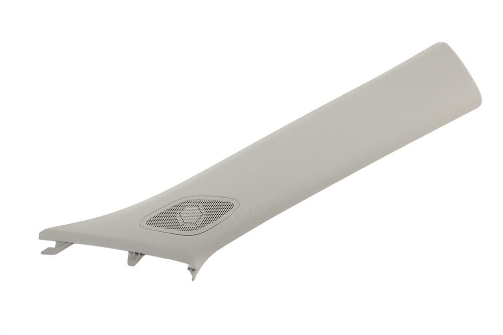 GM Genuine Parts Very Light Ash Gray Passenger Side Windshield Garnish Molding