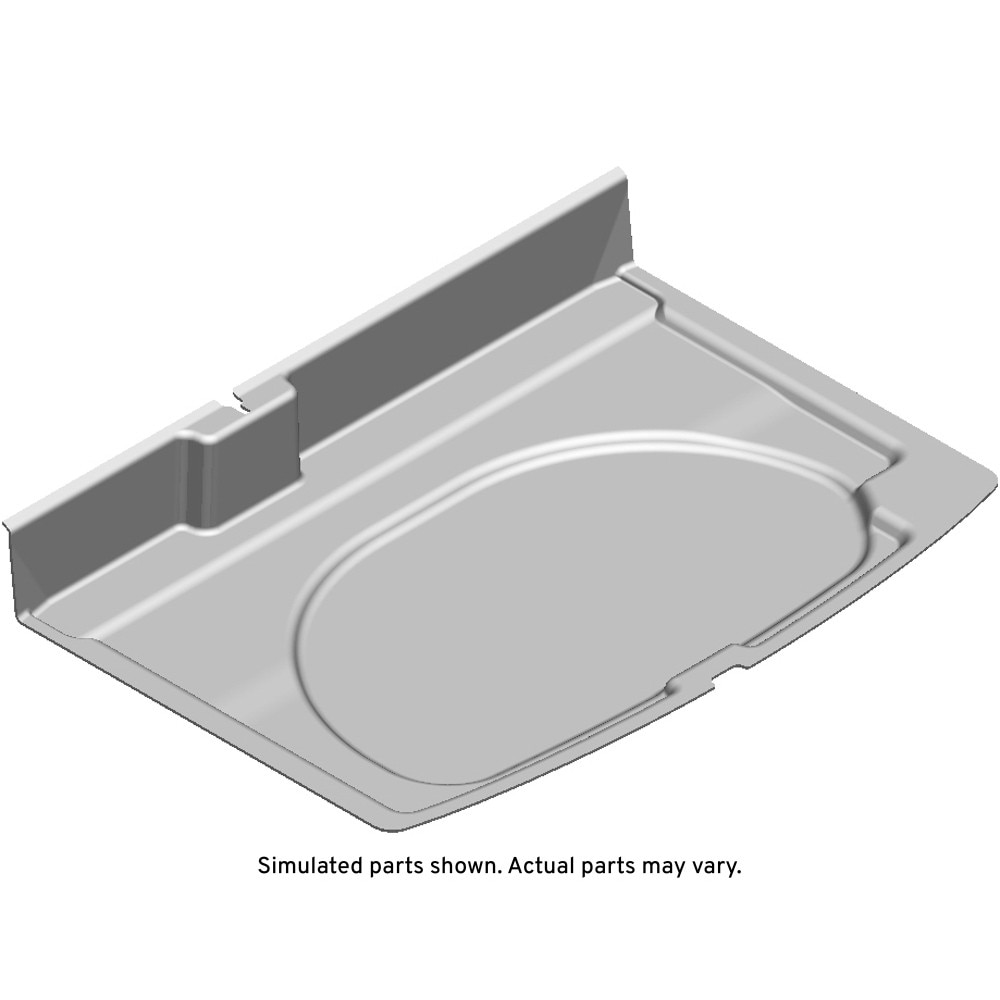GM Genuine Parts Dark Ash Gray Load Floor Trim Panel